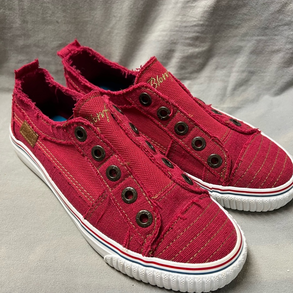 Blowfish Burgundy Slip-On Sneakers